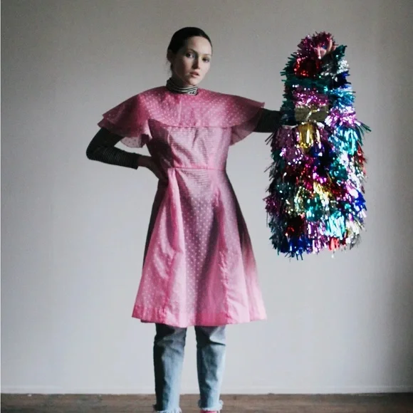 RACHEL BURKE Original Tinsel Tote Colorful Metallic Bag - of Imakestagram fame - Picture 2 of 10